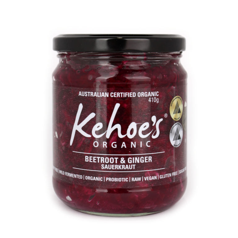 Kehoe's Beetroot and Ginger Sauerkraut