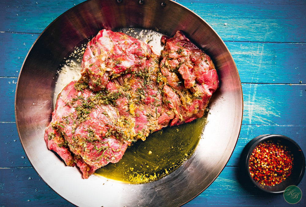 Italian Style Marinated Butterfly Leg of Lamb per 1.5kg
