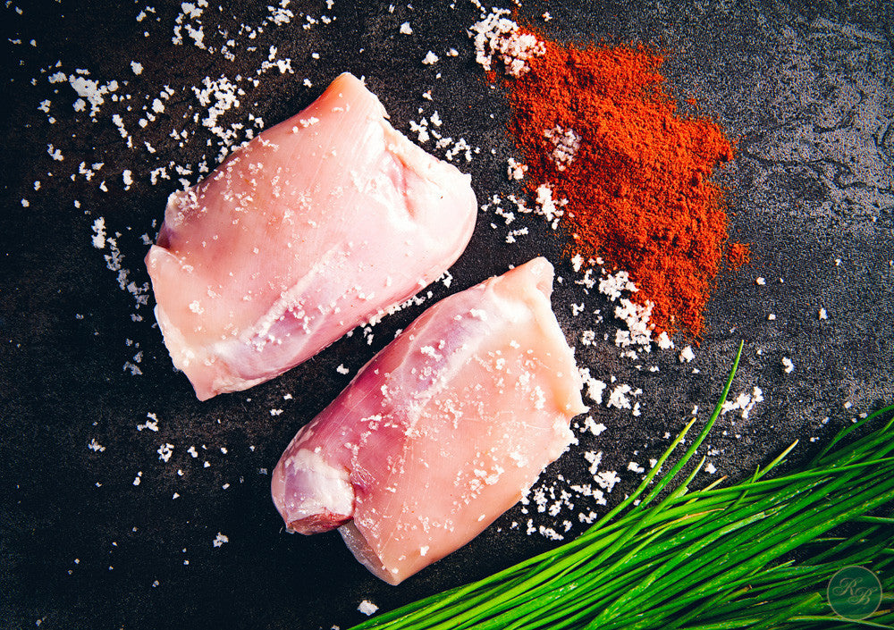 Free Range Chicken Chops (Skinless) per 500g