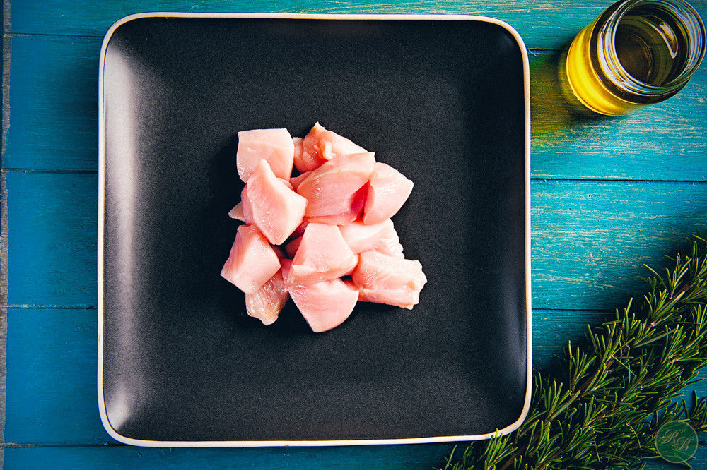 Free Range Diced Chicken per 500g