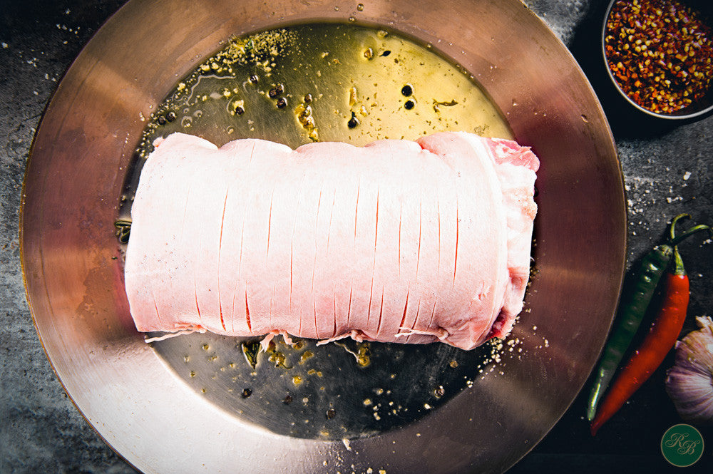 Free Range Loin of Pork (Rind On) per 1.5kg