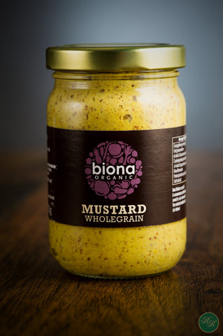 Biona Organic Mustard Wholegrain