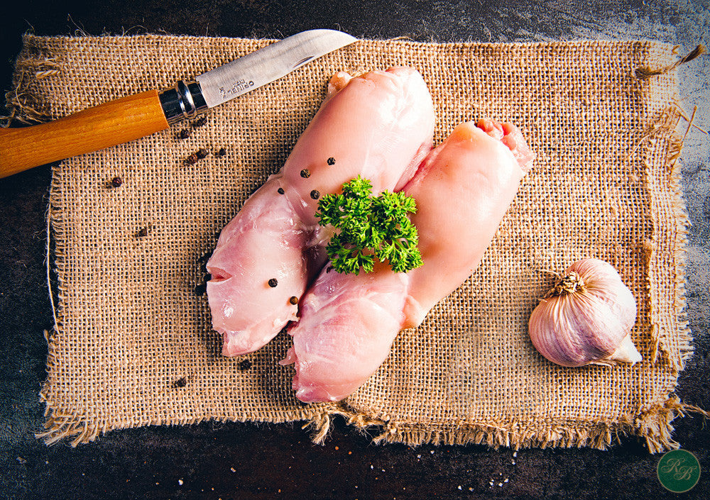 Free Range Thigh Fillets (Skinless) per 500g