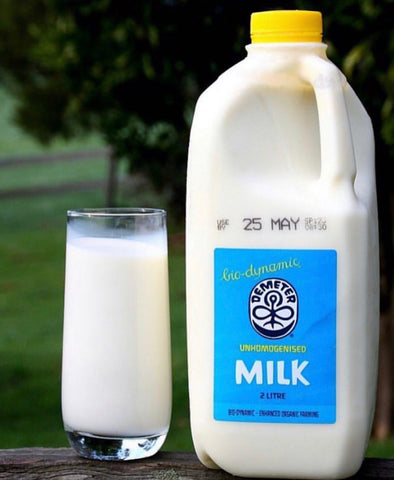 Biodynamic Milk Unhomogenised 2 Litre