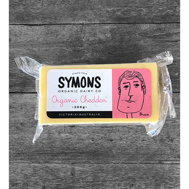 Symons Organic Cheddar 200g