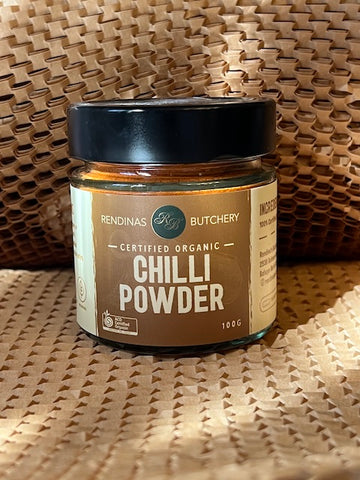 Rendina's Chilli Powder Certified Organic 100g