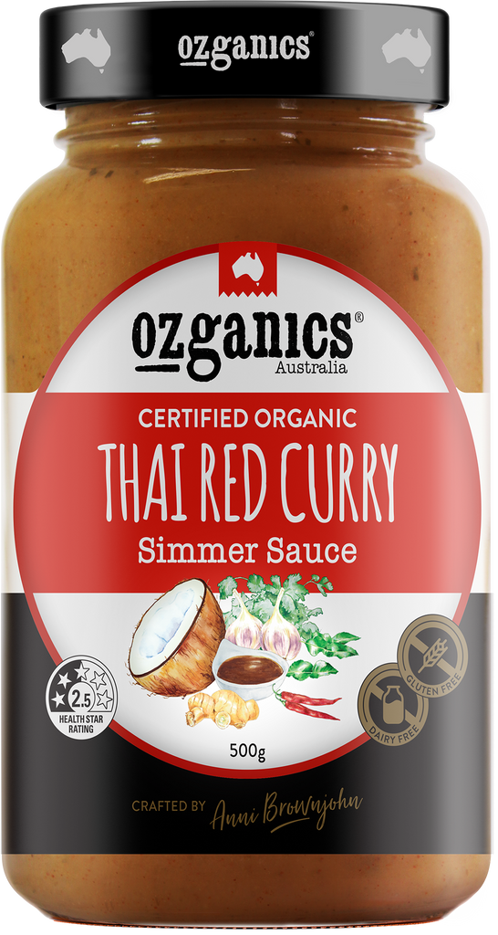 Organics Thai Red Curry Sauce 500g