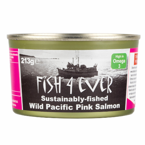 Fish 4 Ever Wild Pacific Pink Salmon 213g
