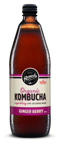 Remedy Kombucha Ginger Berry 750ml