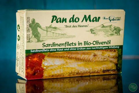 Pan Do Mar Sardine Fillets in Organic Olive Oil