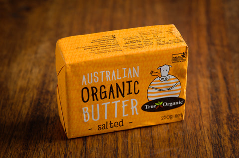 Butter True Organic Australian Salted 250g