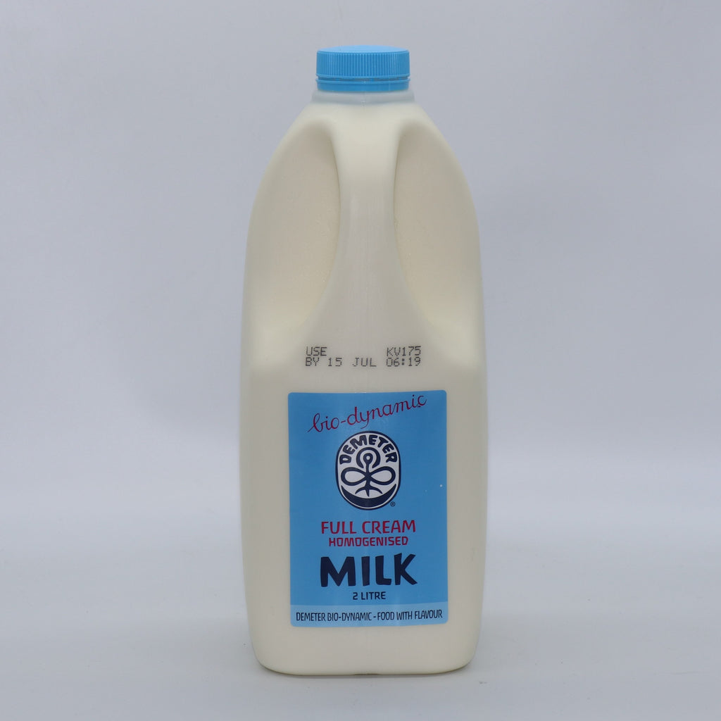 Biodynamic Milk Homogenised 2 Litre